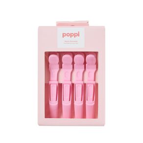 Poppi Soft Sectioning Clips Pink