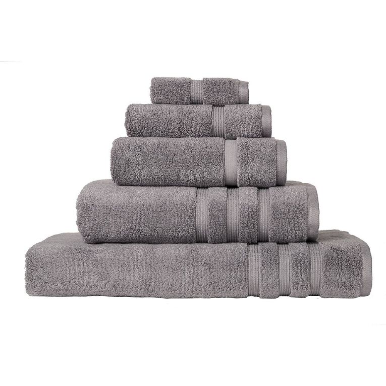 Living & Co Montreal Hand Towel Alloy Grey The Warehouse
