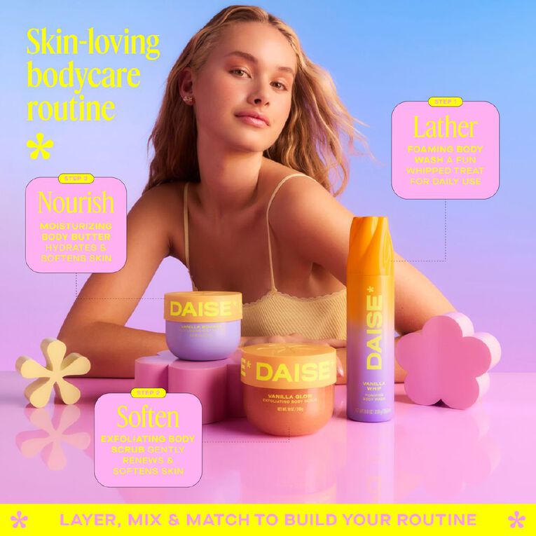 Daise Moisturizing Body Butter Vanilla 250g, , hi-res