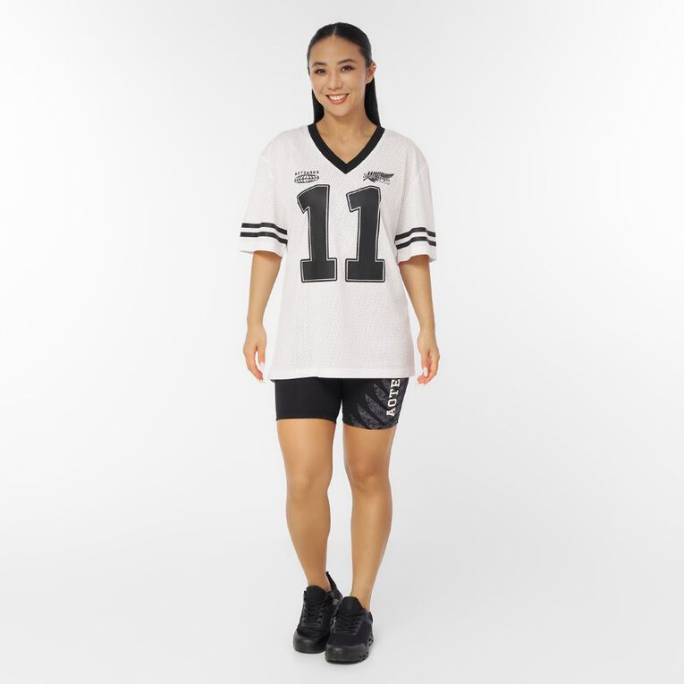 Active Intent Women's Supporter Football Tee, White, hi-res