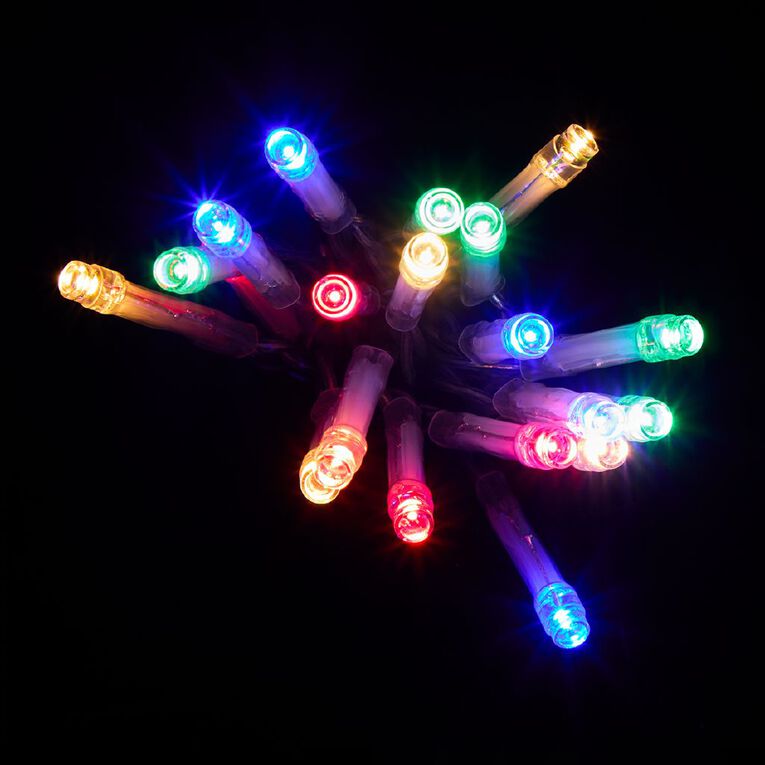 Wonderland Battery String Lights 1.9m Multi-coloured 20 LED, , hi-res