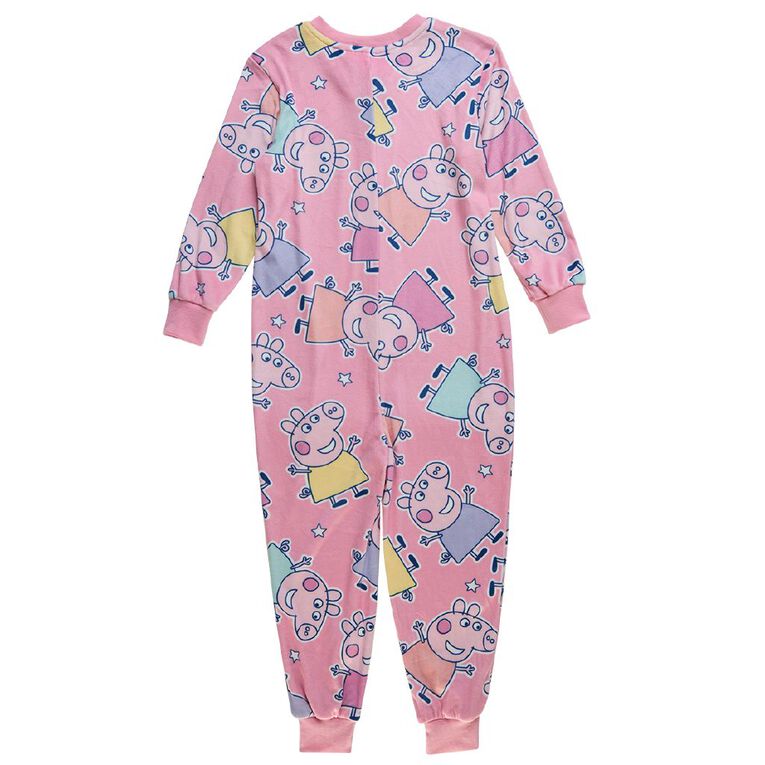 Peppa Pig Girls' Mink Onesie, Pink Light, hi-res