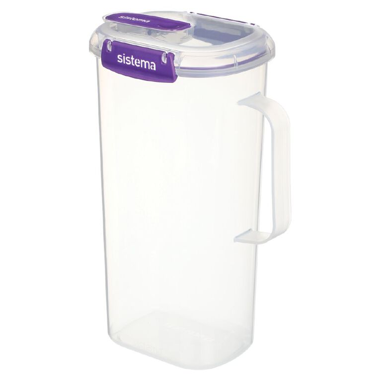 Sistema Klip It Plus 2L Juice Jug 2 Pack Assorted, , hi-res
