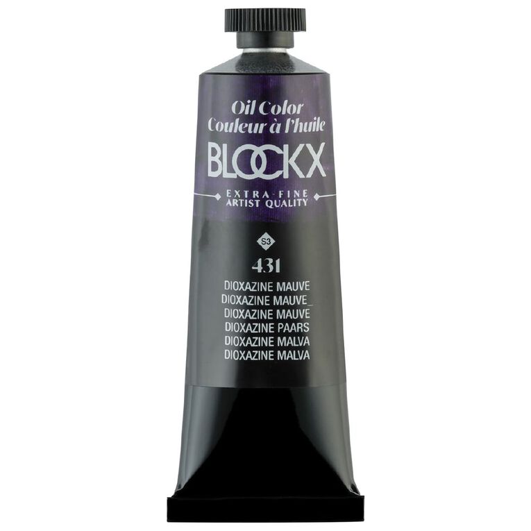 BLOCKX Oil Tube 35ml S3 431 Dioxazine Mauve, , hi-res
