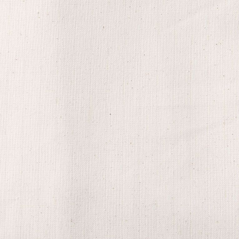 Living & Co Tablecloth Linen Look Tassle Edge Natural 150cm x 225cm, , hi-res