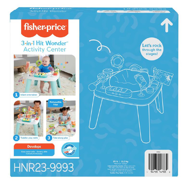 Fisher-Price 3 In 1 Activity Centre Table, , hi-res