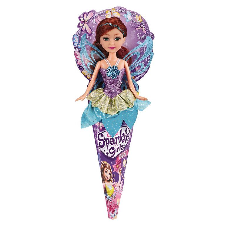 Zuru Sparkle Girlz Fairy Princess in Cone Assorted, , hi-res