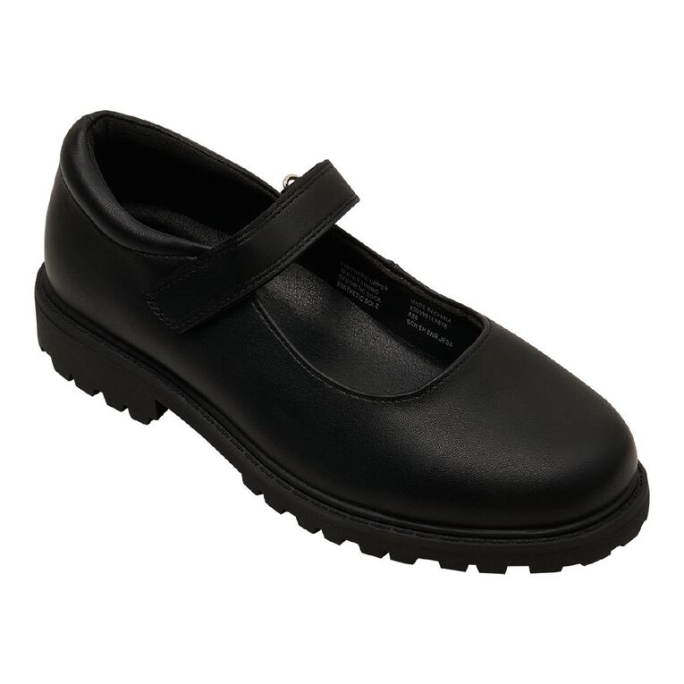Young Original Senior Kids' Jess School Shoes, Black, hi-res