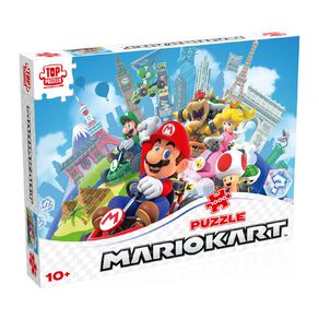 Super Mario Mario Kart Around the World 1000 Piece Puzzle