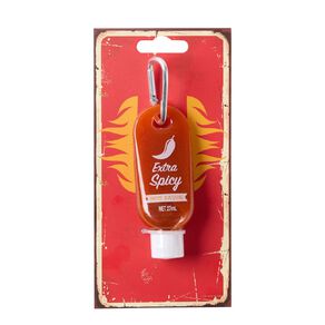 Thoughtfully Hot Sauce To Go Keychain
