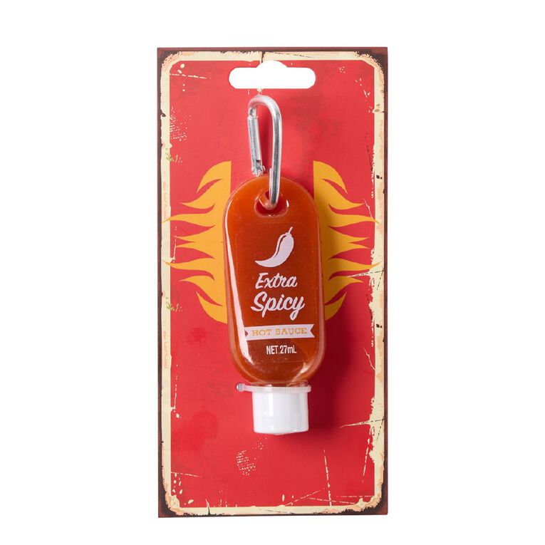 Thoughtfully Hot Sauce To Go Keychain, , hi-res