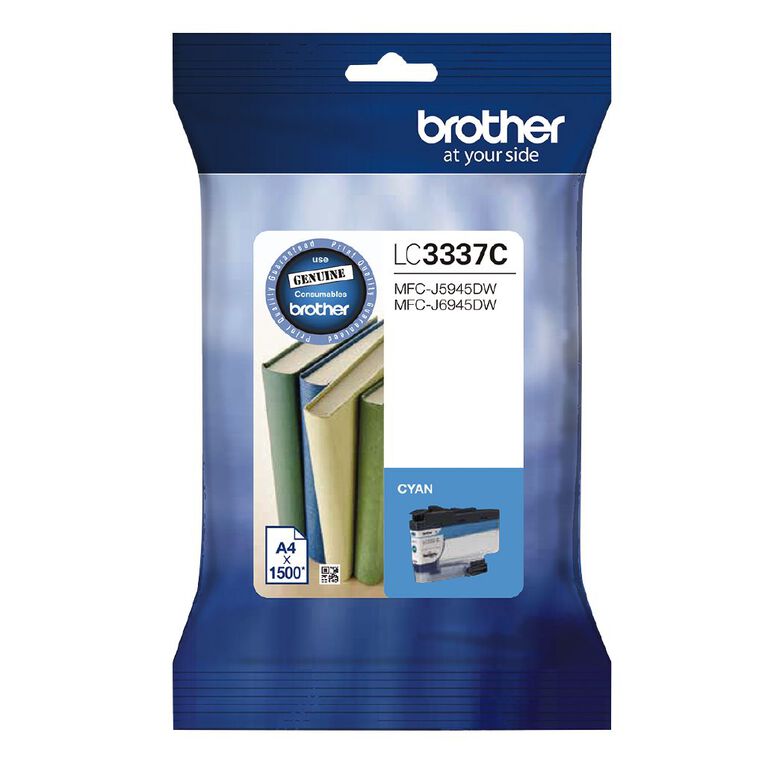 Brother Ink LC3337C Cyan (1500 Pages), , hi-res