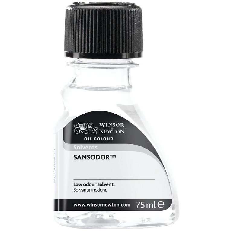 Winsor & Newton Sansodor Solvent Clear 75ml, , hi-res