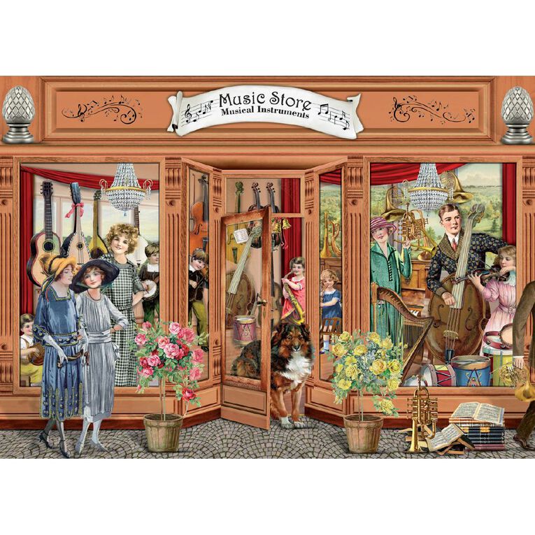 Victorian Day Out 1000 Piece Jigsaw Puzzle Assorted, , hi-res