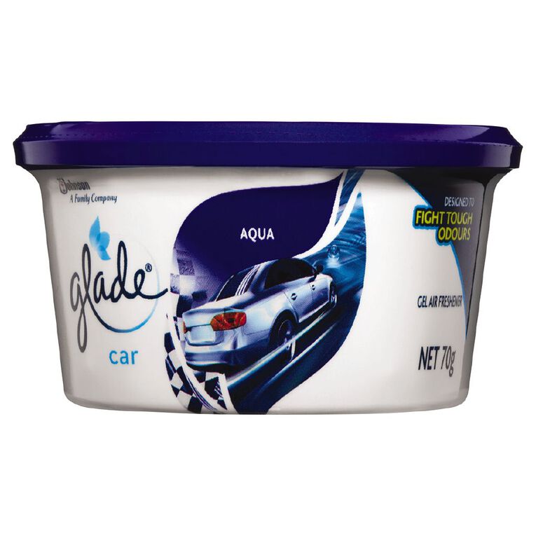 Glade Mini Gel Car Air Freshener Aqua Scent, , hi-res