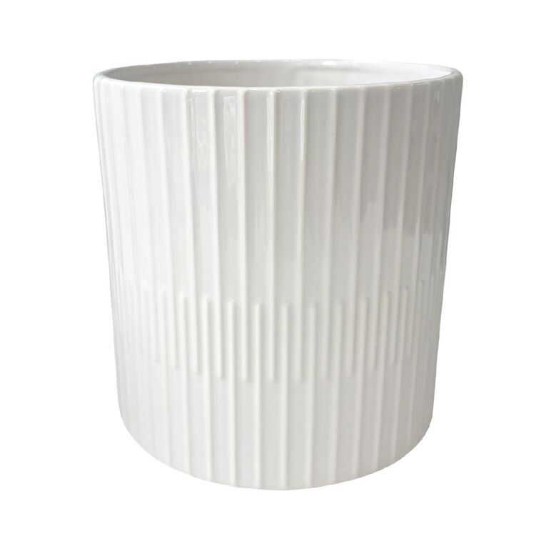 Northcote Pottery Axton 15cm Design 3 White, , hi-res