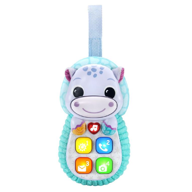 Vtech Hello Hippo Phone Blue, , hi-res