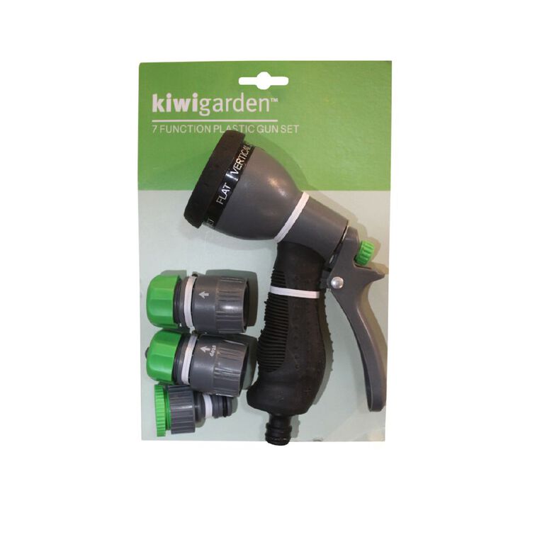 Kiwi Garden 7 Function Plastci Gun Set, , hi-res