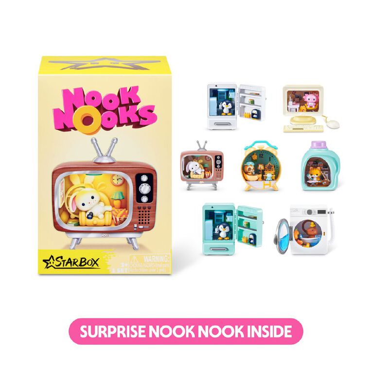Zuru Starbox Nook Nooks Blind Box Series 1 Assorted, , hi-res