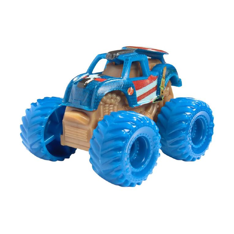 Monster Jam Mini Jams Marvel 5 Pack Assorted, , hi-res