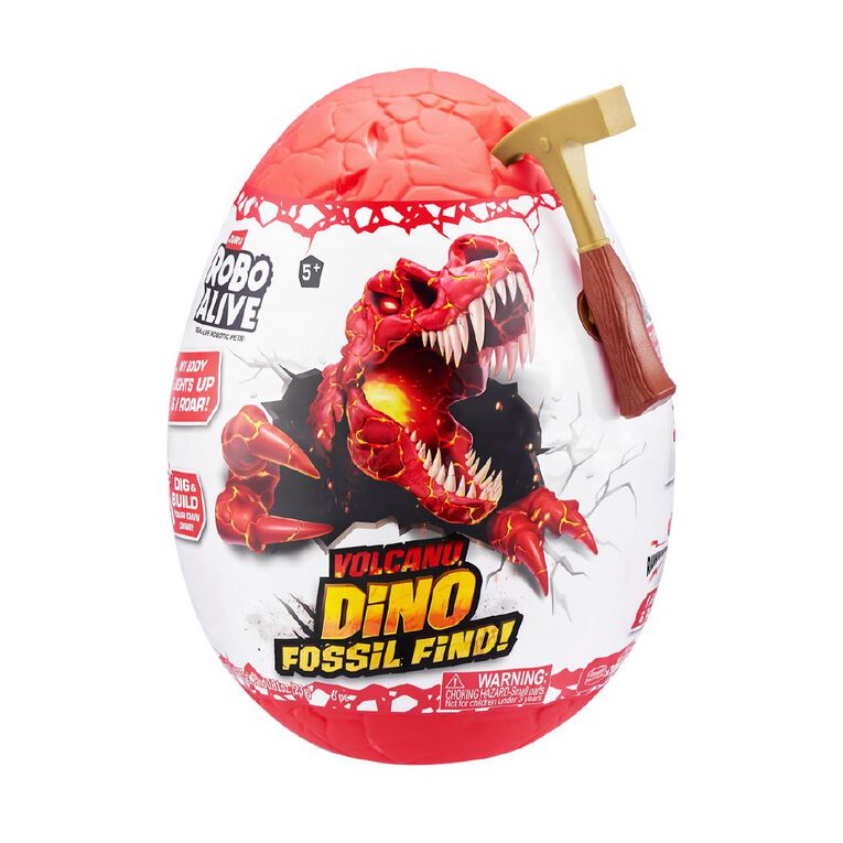 Zuru Robo Alive Dino Fossil Find Series 2 Surprise Egg Assorted, , hi-res