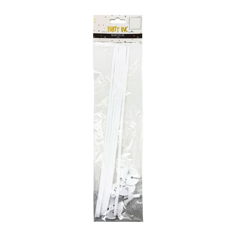 Party Inc Balloon Stick Cups 6 Pack, , hi-res