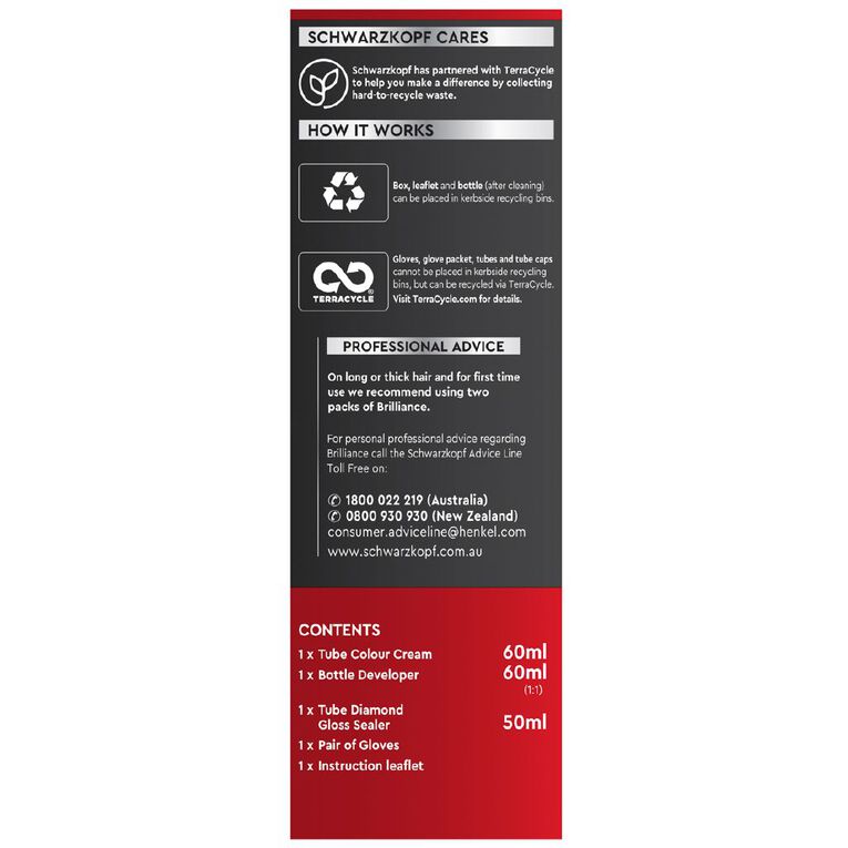 Schwarzkopf Brilliance Luminance L68 Cinnamon Brown Brown, , hi-res
