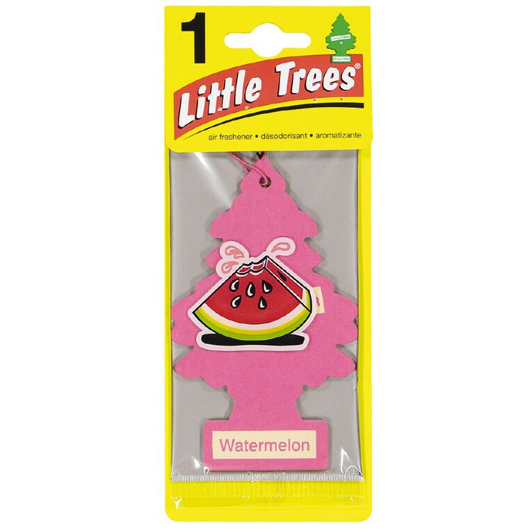 Little Trees Hanging Car Air Freshener Watermelon Scent, , hi-res