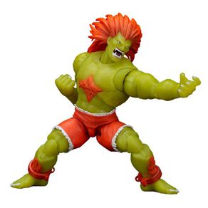 Street Fighter II Blanka Glow in the dark Action Figure