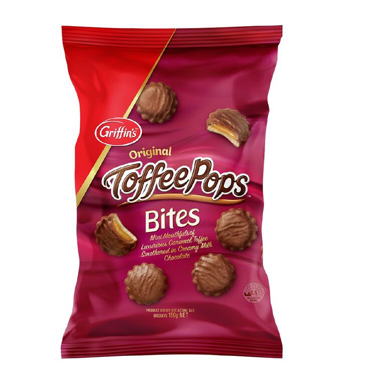 Griffin's Toffee Pops Original Bites 150g