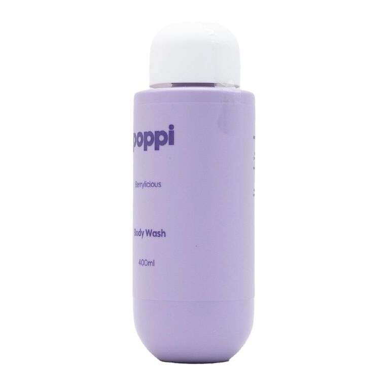 Poppi Body Wash Berrylicious 400ml, , hi-res