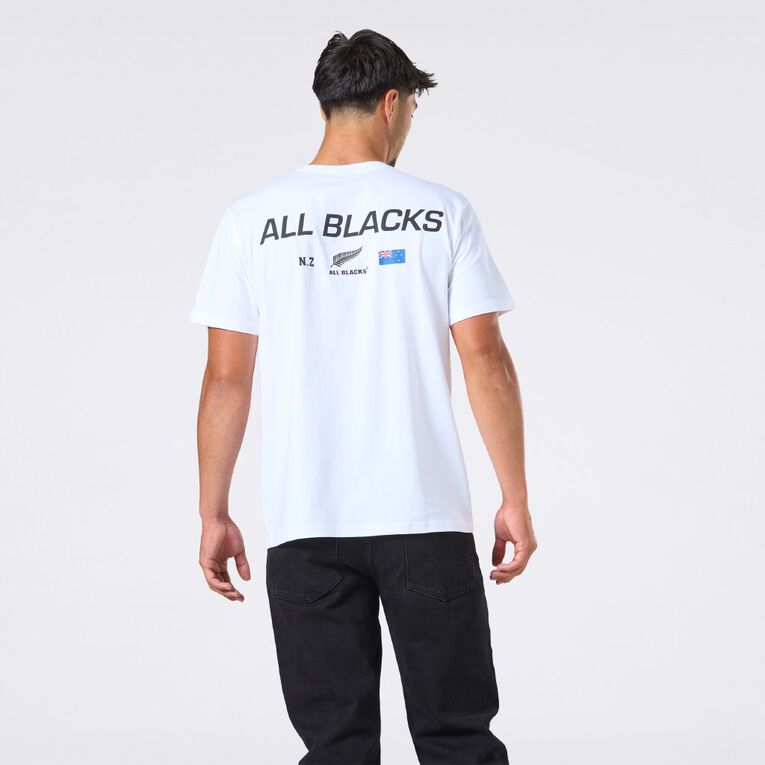 All Blacks Adults' Tee, White, hi-res