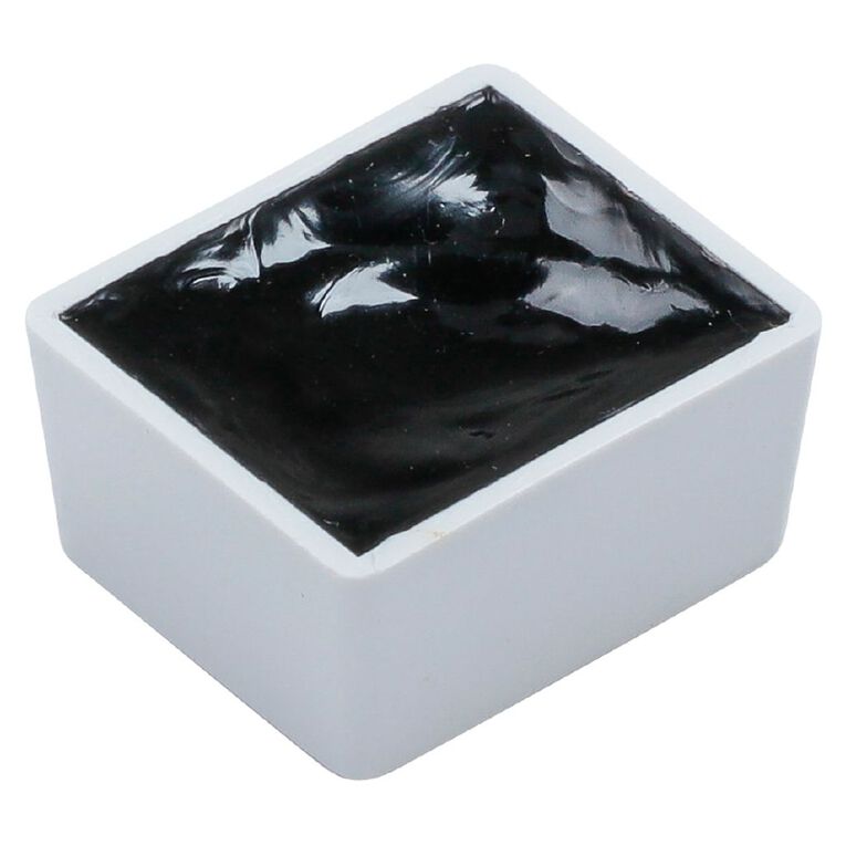 BLOCKX Watercolour Half Pan S1 172 Lamp Black Black, , hi-res