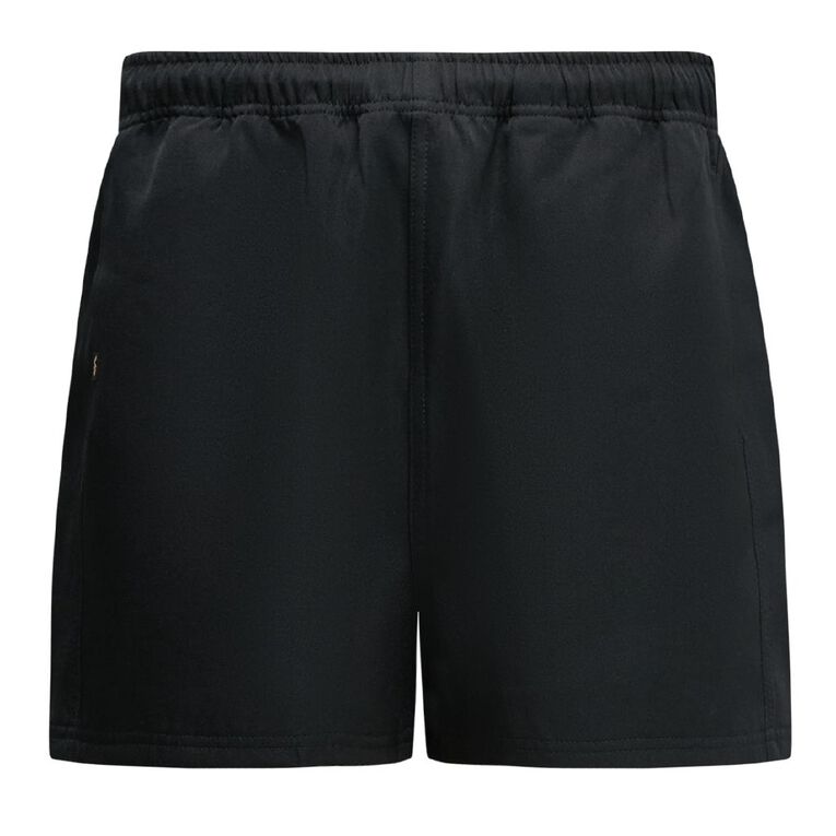 Back Country Adults' Tech Rugger Shorts, Black, hi-res