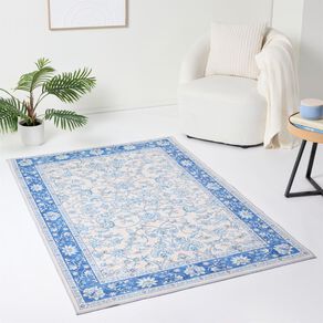 Living & Co Printed Rug Blue 120cm x 180cm