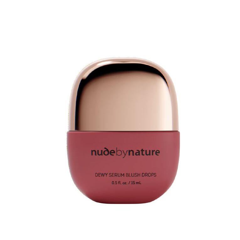 Nude By Nature Dewy Serum Blush Drops 02 Rosewood, , hi-res