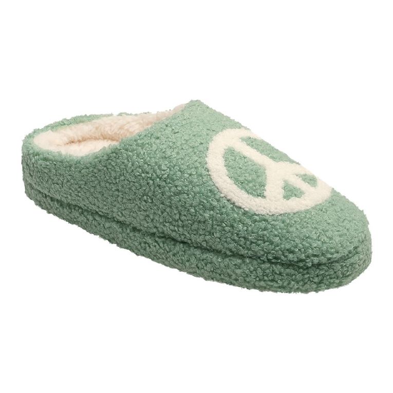 H&H Women's Novelty Fun Slippers, Green Light, hi-res