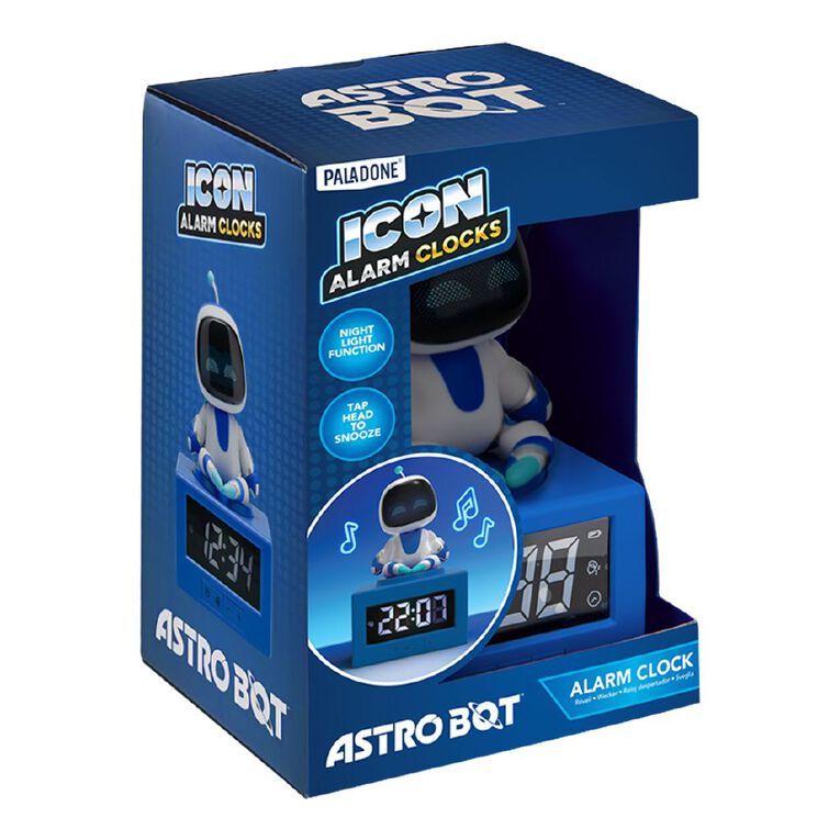 Paladone Astrobot Icon Alarm Clock, , hi-res