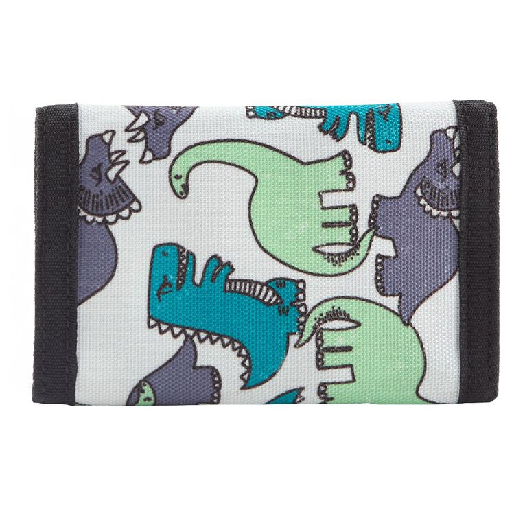 Young Original Printed Wallet, Cream, hi-res