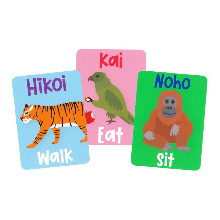 Learn Through Play Te Reo Memory Game Te Reo Actions 40 Cards, , hi-res