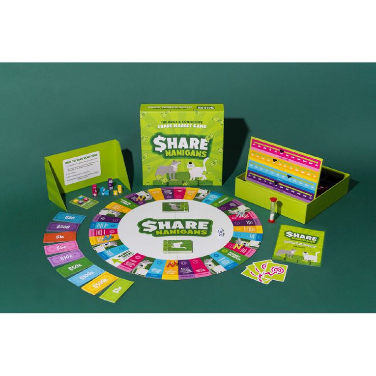 Sharenanigans Board Game, , hi-res
