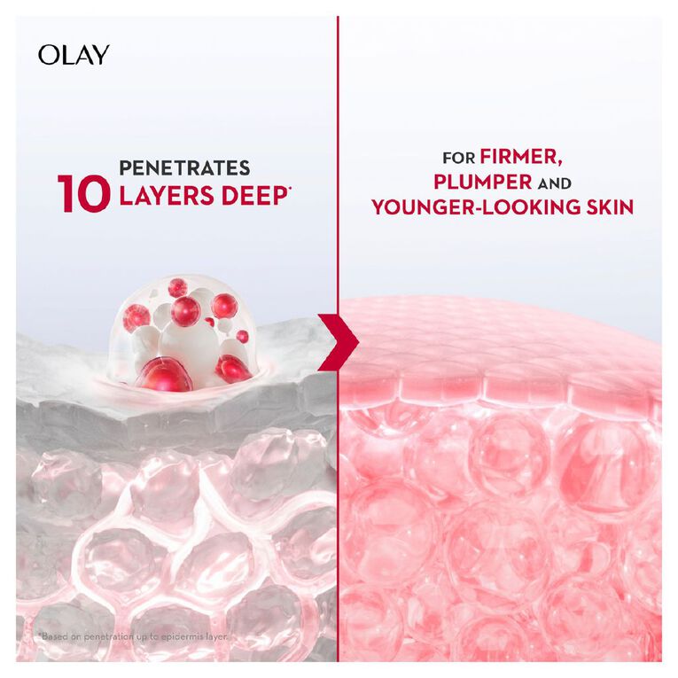 Olay Regenerist SPF30 Whip Moisturiser Cream Red/White 50g, , hi-res