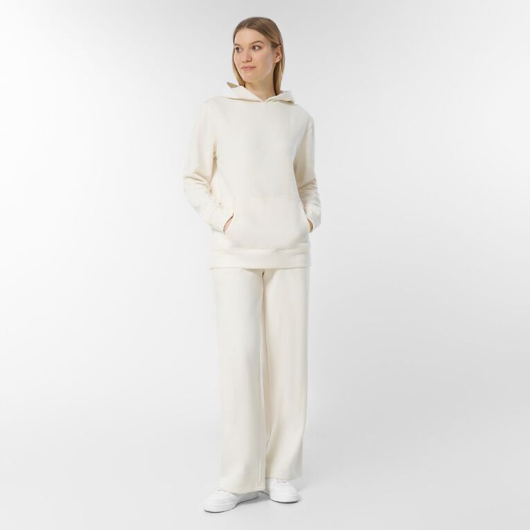 H&H Women's Essential Pullover Hoodie, Cream, hi-res