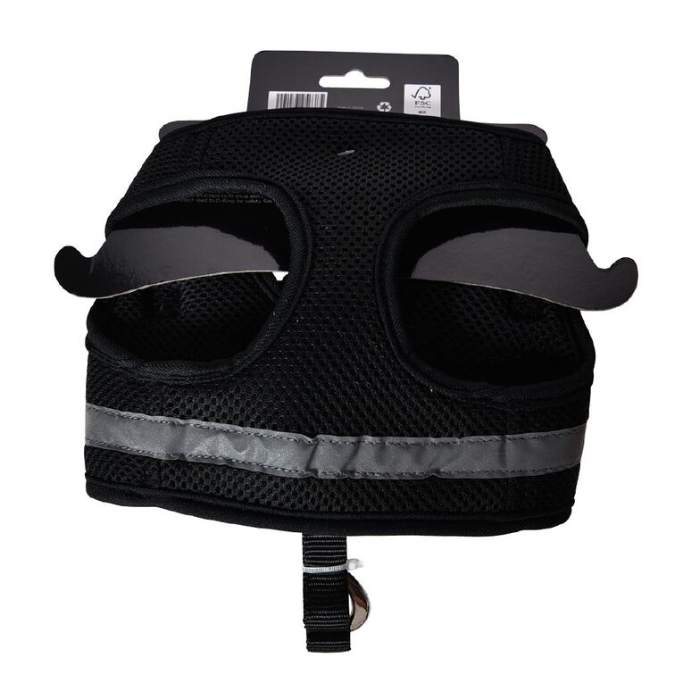 Petzone Cat/Rabbit Harness And Leash Set Black Black The Warehouse