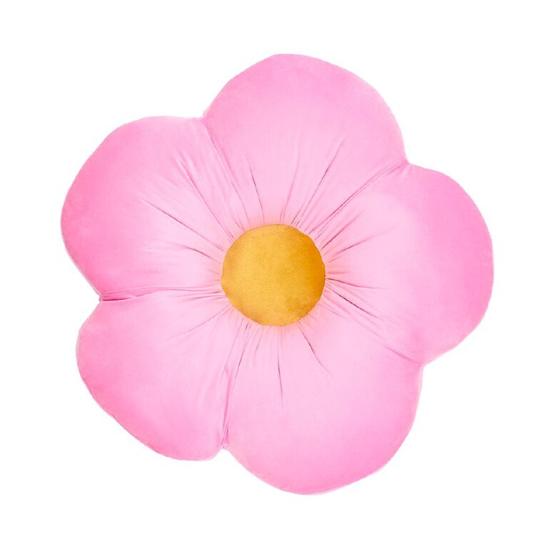 Living & Co Kids Floor Cushion Flower Pink, , hi-res