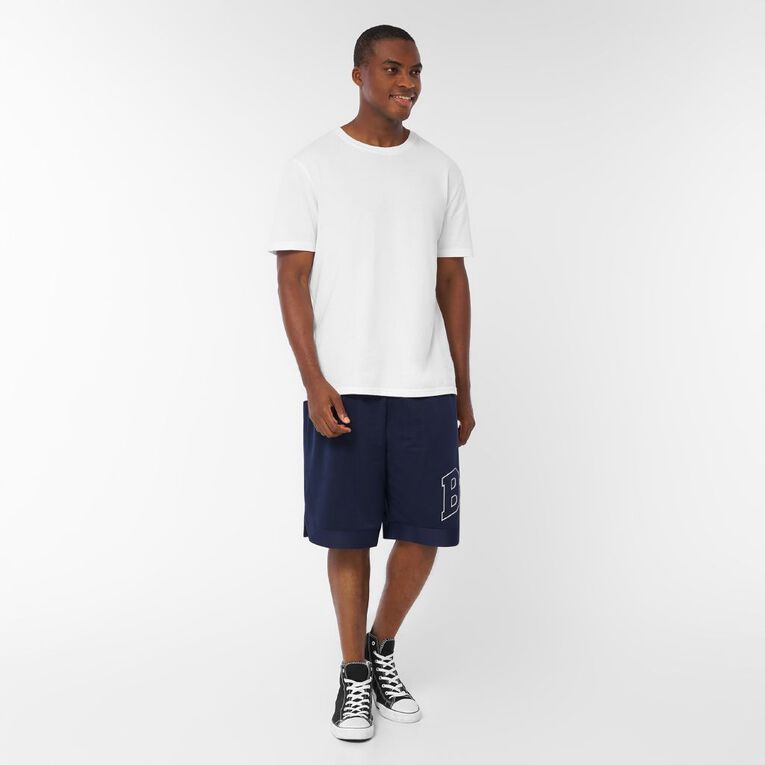 Garage Men's Baggy Basketball Shorts, Blue Dark, hi-res