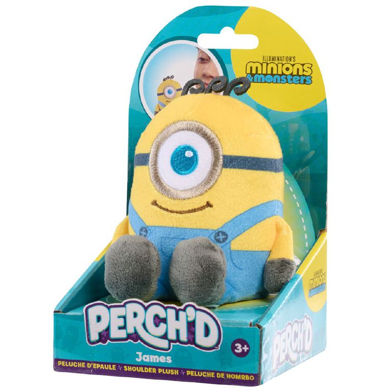 Minions & Monsters Perch'd Shoulder Plush Assorted, , hi-res