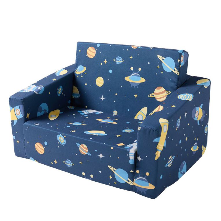 Living & Co Kids' Astro Flip Out Sofa Multi-Coloured, , hi-res
