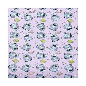 Stitch Book Covering 45cm x 1m Purple