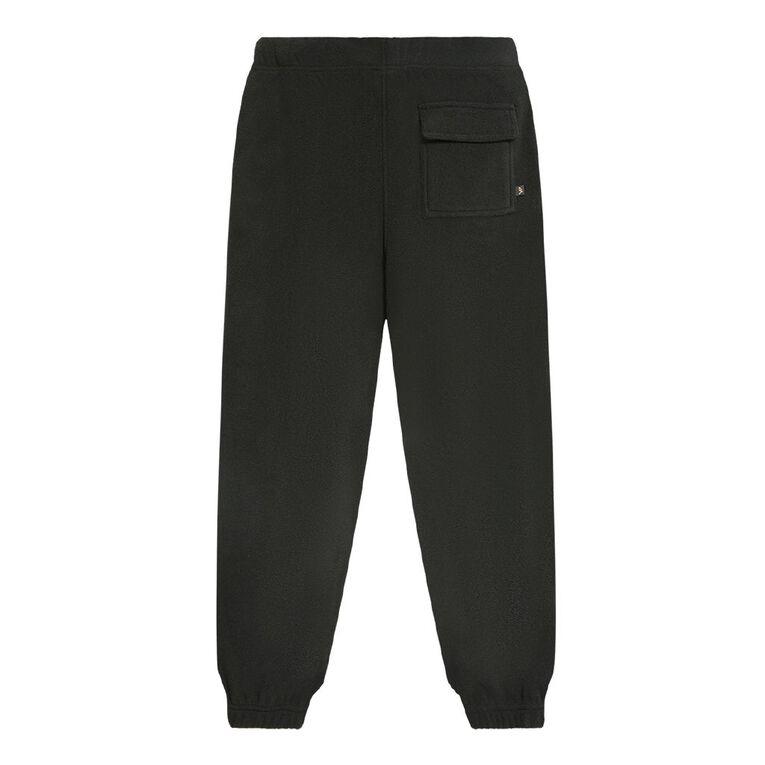 Back Country Kids' Fleece Pants, Black, hi-res